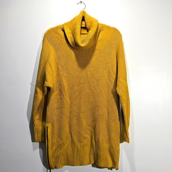 Banana Republic Sweater Viscose Blend Zip Sides M - Picture 1 of 8